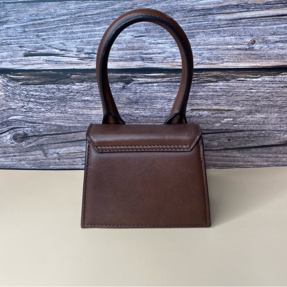 Jacquemus Le Chiquito MINI Bag in Dark Brown Leather. Authentic. Meet “Coco” - Picture 11 of 16